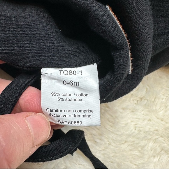 Vamos Hat With Pom-Pom Black Size 0-6 Months - Picture 9 of 16